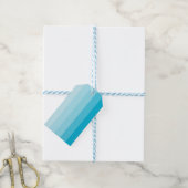 Blue-Gift-Tag Geschenkanhänger (Mit Garn)