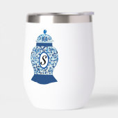 Blue Ginger Jar Jars Monogram (Links)
