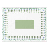 Blue Ginger Jars Jar Topiary Vine Tablecloth Tischdecke (Vorderseite (Horizontal))