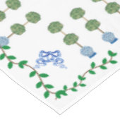 Blue Ginger Jars Jar Topiary Vine Tablecloth Tischdecke (Schrägansicht)