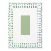 Blue Ginger Jars Jar Topiary Vine Tablecloth Tischdecke (Vorderseite)