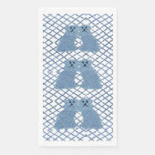 Blue Ginger Jars Staffordshire Hunde Paper Guest T Serviette (Vorderseite)