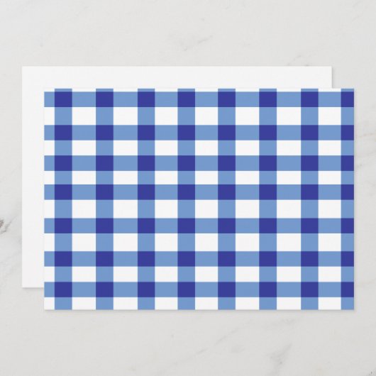 Blue Gingham (Vorne/Hinten)