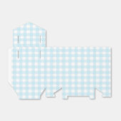 Blue Gingham 1 Geschenkschachtel (Ungefaltet)