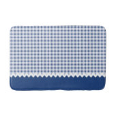Blue Gingham Bath Mat Badematte (Vorderseite)