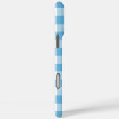 Blue Gingham Case-Mate iPhone Hülle (Rückseite / Rechts)