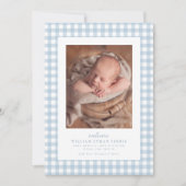 Blue Gingham Classic - zwei Fotos Ankündigung (Vorderseite)