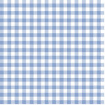 Blue Gingham Country Freistehende Fotoskulptur<br><div class="desc">Blue gingham traditional country pattern.</div>