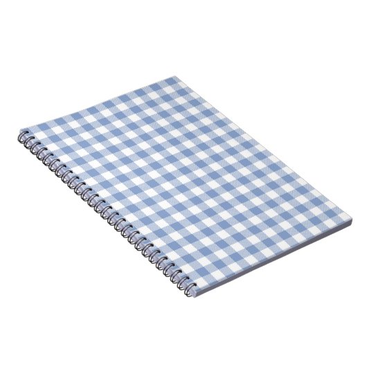 Blue Gingham Country Notizblock (Rechte Seite)