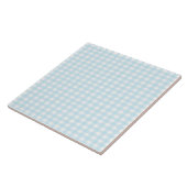 Blue Gingham Fliese (Seite)