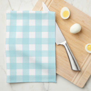 Blue Gingham Geschirrtuch
