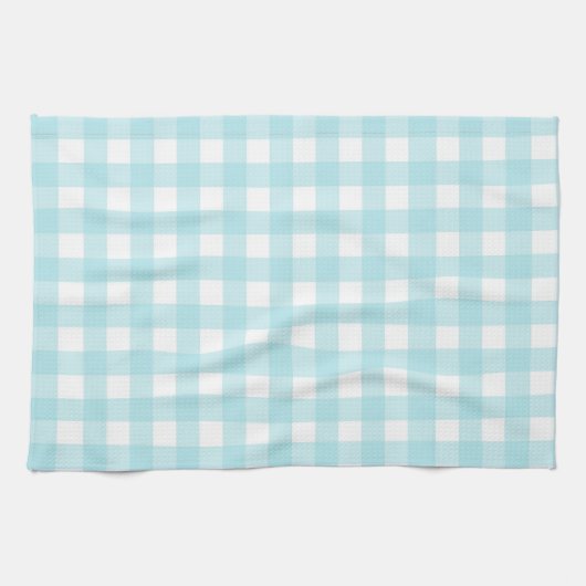 Blue Gingham Geschirrtuch (Horizontal)