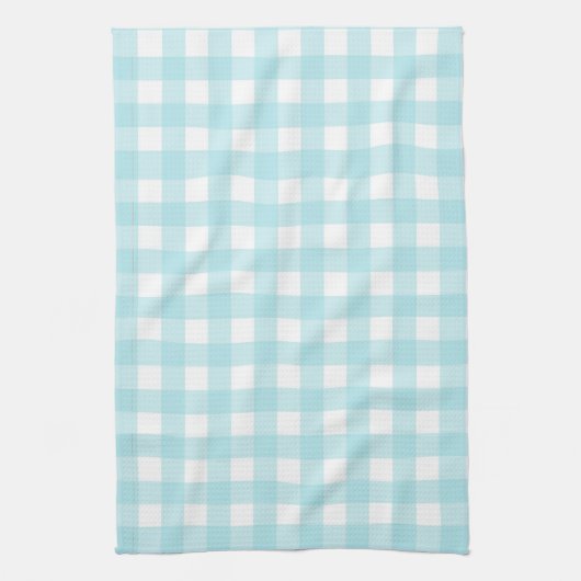 Blue Gingham Geschirrtuch (Vertikal)