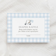 Blue Gingham Golf Baby Duschkabine Windelwanne Raf