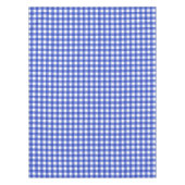 Blue Gingham Karo Tischdecke (Vorderseite)