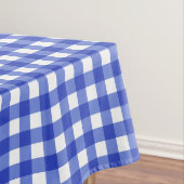 Blue Gingham Karo Tischdecke (Beispiel)