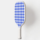 Blue Gingham Pickleball Schläger (Links)
