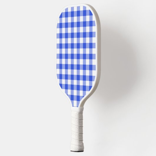 Blue Gingham Pickleball Schläger (Links)