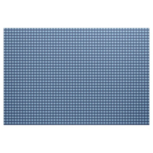 Blue Gingham Stoff (Yard (91,4 cm))