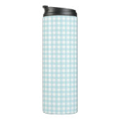 Blue Gingham Thermosbecher (Nach rechts gedreht)