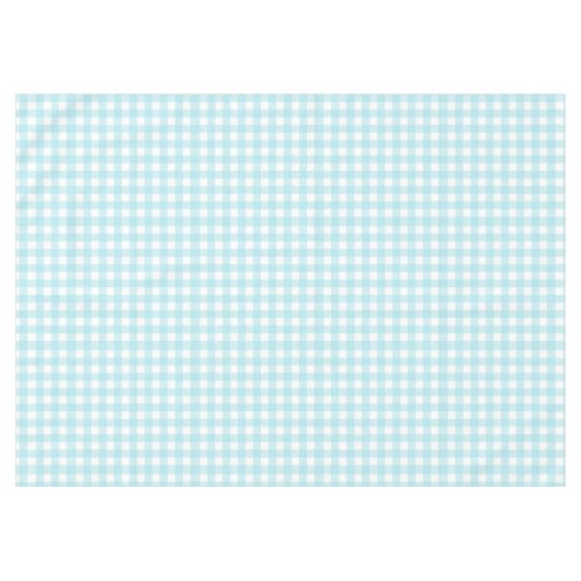 Blue Gingham Tischdecke (Vorderseite (Horizontal))