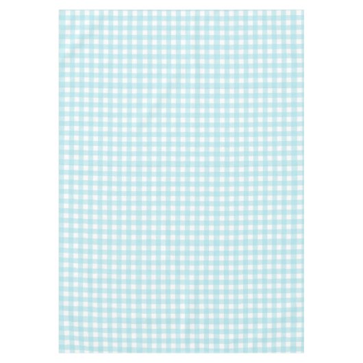 Blue Gingham Tischdecke (Vorderseite)