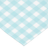 Blue Gingham Tischdecke (Schrägansicht)