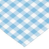 Blue Gingham Tischdecke (Schrägansicht)