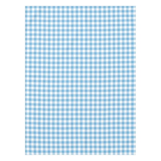Blue Gingham Tischdecke (Vorderseite)