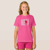 Blue Girl's T-Shirt Future Thinker: 60% OFF IGNORA (Vorne ganz)