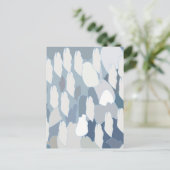 Blue Glacier Ice Postkarte (Stehend Vorderseite)