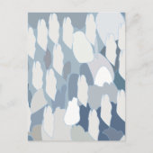 Blue Glacier Ice Postkarte (Vorderseite)