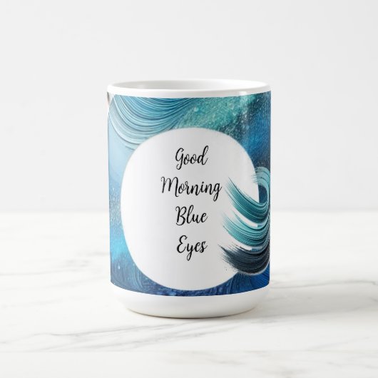 Blue Glam Eye Shadow Morning Vibe Kaffeetasse (Mittel)