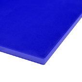 Blue Glass Cutting Board Schneidebrett (Ecke)