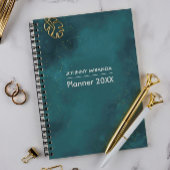 Blue & Gliter Monat und Woche Planer