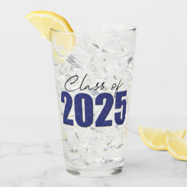 Blue Glitzer Class 2025 Glas