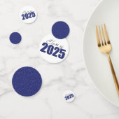 Blue Glitzer Class 2025 Konfetti (Gruppe)