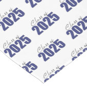 Blue Glitzer Class 2025 Kurzer Tischläufer (Ecke)