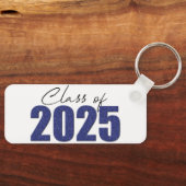 Blue Glitzer Class 2025 Schlüsselanhänger (Vorderseite)