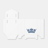 Blue Glitzer Crown Prince Royal Gastgeschenk Boxes Geschenkschachtel (Ungefaltet)