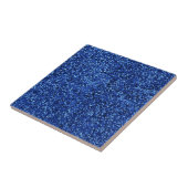 Blue Glitzer Fliese (Seite)