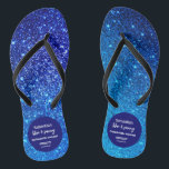 Blue Glitzer Junggeselinnen-Abschied Badesandalen<br><div class="desc">Blue Glitzer Weekend Bachelorette Design. Dieser Junggeselinnen-Abschied flip-flops kombiniert zwei Schriftart-Größen für mehr Dynamik. Für die passenden Artikel folgen Sie bitte dem Link: Falls Sie eine Anpassung für das Design benötigen,  können Sie mich kontaktieren : szdesigns2021@gmail.com</div>