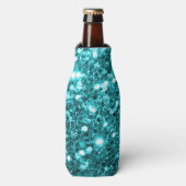 Blue Glitzer kann kühler werden Flaschenkühler (Flaschenvorderseite)