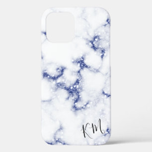 Blue Glitzer Marble Personalisiert Case-Mate iPhone Hülle