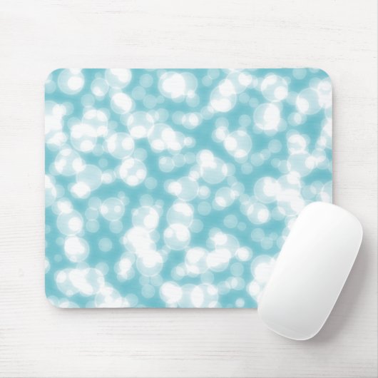 Blue Glitzer Personalize Mousepad (Mit Mouse)