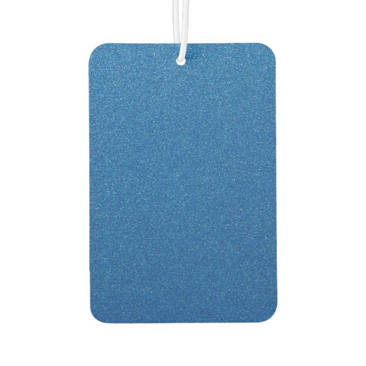 Blue Glitzer, Sparkle, Glitzer Hintergrund Autolufterfrischer (Rückseite)