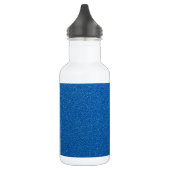 Blue Glitzer, Sparkle, Glitzer Hintergrund Edelstahlflasche (Links)