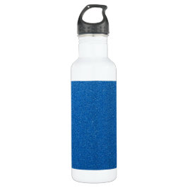 Blue Glitzer, Sparkle, Glitzer Hintergrund Edelstahlflasche