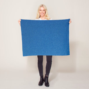 Blue Glitzer, Sparkle, Glitzer Hintergrund Fleecedecke