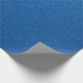 Blue Glitzer, Sparkle, Glitzer Hintergrund Geschenkpapier (Ecke)